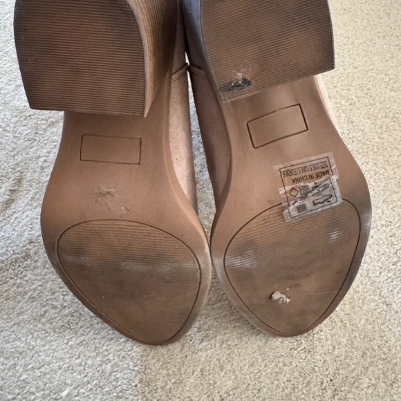 Qupid Women's Tan Ankle Boots size 8.5 - Picture 5 of 5